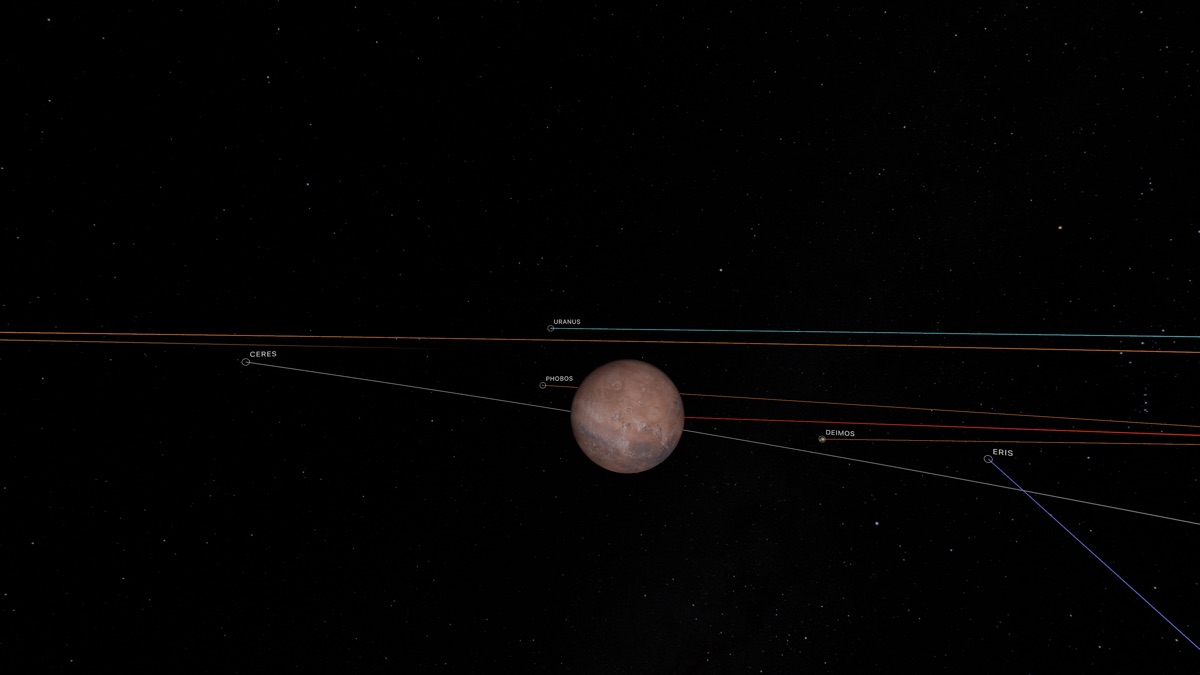 Mars seen up close in Space Vision